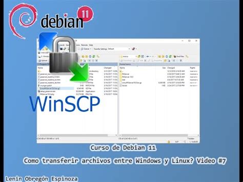 Como Transferir Archivos Entre Windows Y Linux Video Youtube