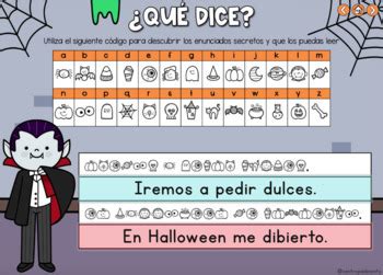 Boom Cards Qu Dice Descifra El C Digo Secreto En Halloween