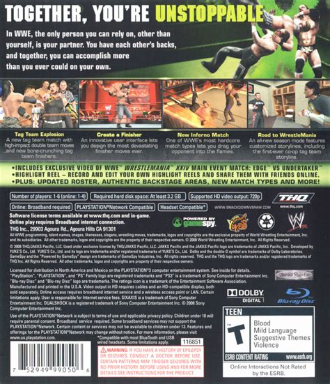 Wwe Smackdown Vs Raw Cover Or Packaging Material Mobygames