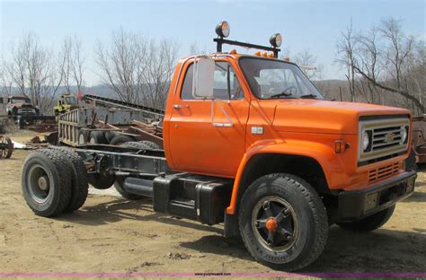 1985 Chevrolet Kodiak C70 Truck Cab And Chassis In Houston Mn Item I3760 Sold Purple Wave