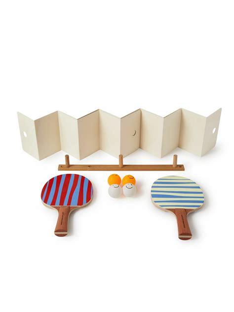 The Art Of Ping Pong Artnet Stripes Printed Ping Pong Set The Art Of