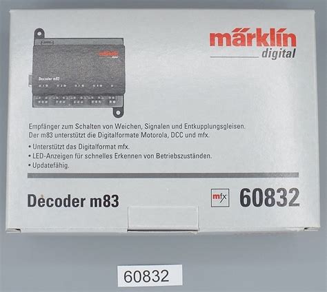 M Rklin Decoder M Unterst Tzt Digitalformat Mfx