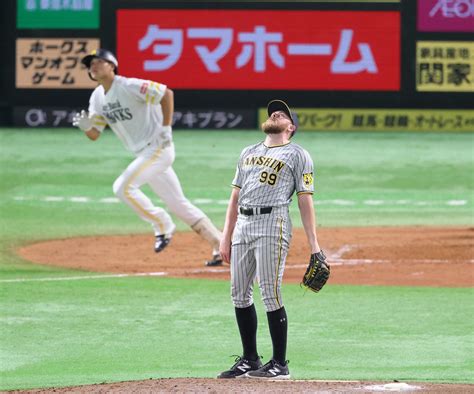 【阪神】ビーズリー今季初黒星＆初被弾「制球力の感覚が全球種良くなかった」来日最多6失点 プロ野球写真ニュース 日刊スポーツ