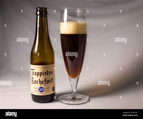 Ankara Turkey January 05 2019 Belgian Trappist Beer Rochefort 10