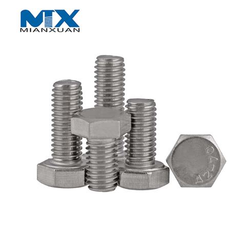 Ansi Asme B Hex Head Bolt Stainless Standard Manufacturer A A