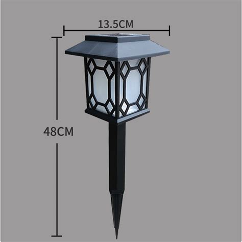 Đèn Led Năng Lượng Mặt Trời Trang Trí Sân Vườn Cột Cổng Hàng Rào