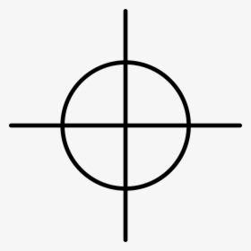 Red Cross Crosshair Transparent, HD Png Download - kindpng