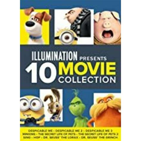 Illumination Presents 10 Movie Collection Dvd