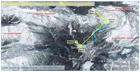 Collegamento San Martino Di Castrozza Passo Rolle Dove Sciare