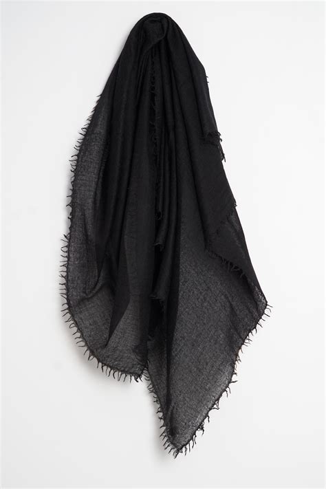 Eco-Shahtoosh Carré Black | Eco-Shahtoosh | Pashmina.de