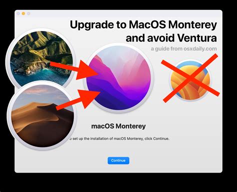 How To Upgrade From Older Macos To Macos Monterey And Avoid Ventura