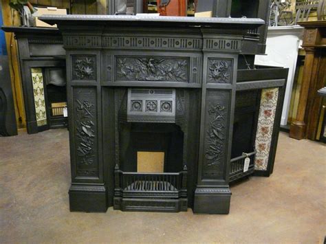 222LC 1232 Victorian Eagle Large Combination Fireplace Old Fireplaces