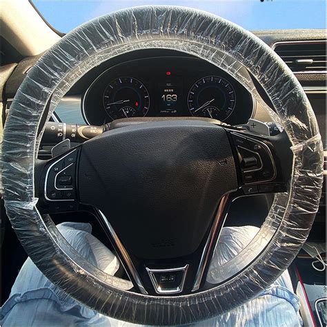 Amazon Ziciner Pcs Disposable Steering Wheel Cover Universal