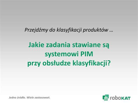 Ppt Klasyfikacja Etim W Systemie Product Information Management Pim