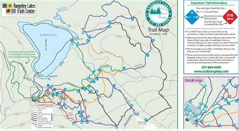 Rangeley Lakes Xc Trail Map Liftopia