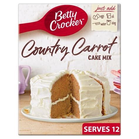 Betty Crocker Carrot Cake Mix 425g Tesco Groceries