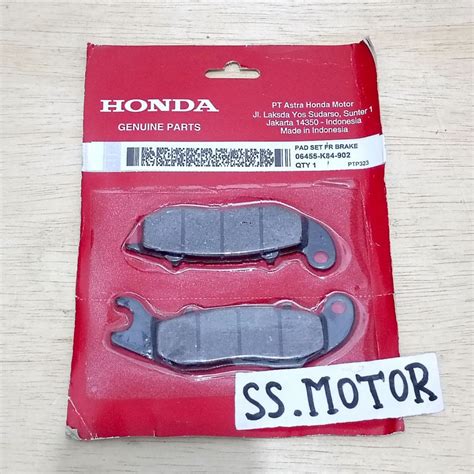 jual dispad kampas rem depan honda crf  crf  kode part