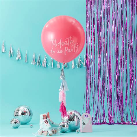 Giant Pink Til Death Do Us Party Balloon Kit Ginger Ray