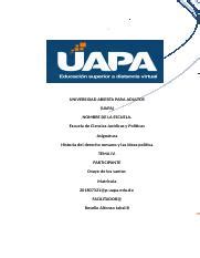 Tarea IV Docx UNIVERSIDAD ABIERTA PARA ADULTOS UAPA NOMBRE DE LA