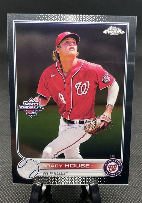 Topps Pro Debut Chrome Pdc Brady House Fcl Nationals Ebay