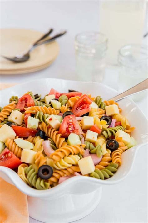 Summer Pasta Salad Recipe A Classic Twist