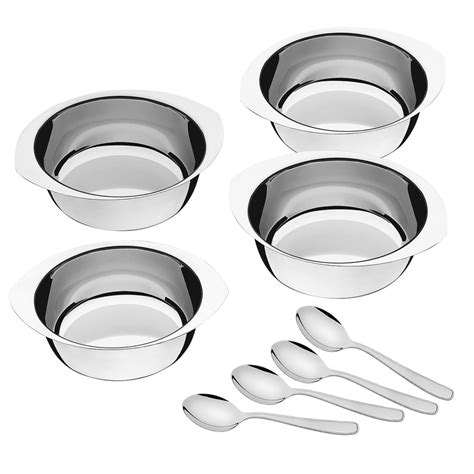 Kit para Sobremesa Tramontina Service em Aço Inox 8 Peças Tramontina