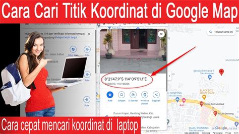 Cara Mencari Titik Koordinat Di Google Map Menggunakan Laptop YouTube