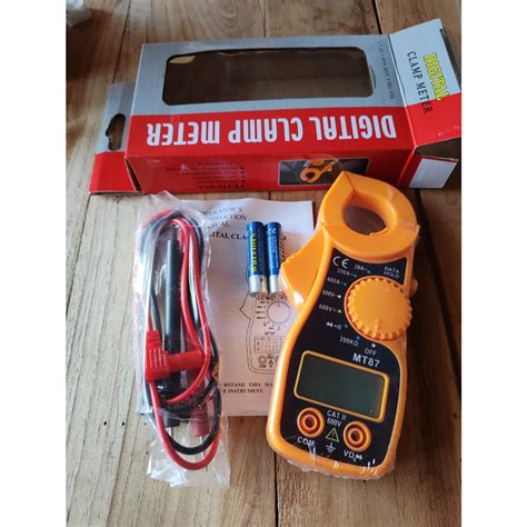 Jual Mt Mt Digital Clamp Meter Multimeter Tang Ampere Tegangan