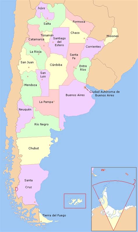 Superficie De Las Provincias De Argentina Saber Es Pr Ctico