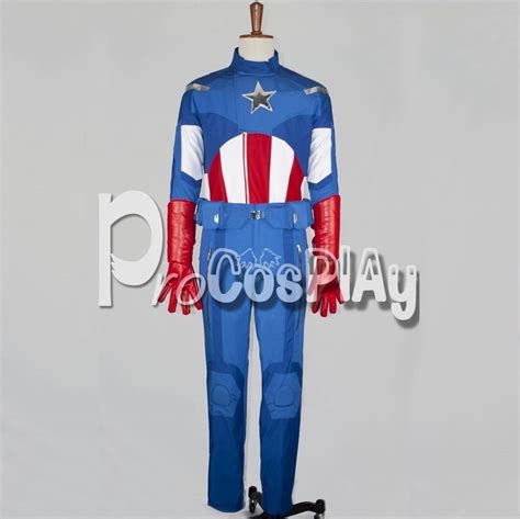 The Avengers Captain America Cosplay Costumes Mp000796