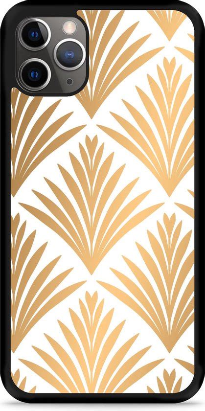 IPhone 11 Pro Hardcase Hoesje Art Deco Gold Designed By Cazy Bol