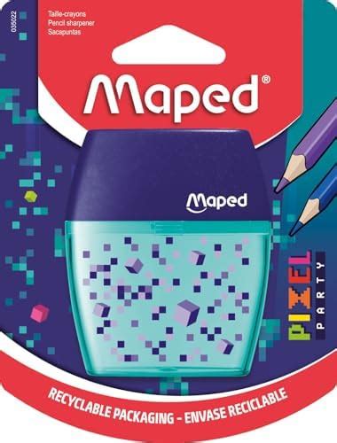 Maped Taille Crayon Connect 2 Trous Avec Gomme Sans Pvc 1 Recharge