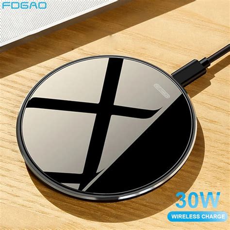 Fdgao Qi Wireless Charger Pad W Fast Charging For Samsung S S