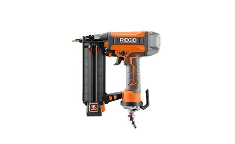 RIDGID R213BNF Pneumatic 18 Gauge 2 1 8 In Brad Nailer With CLEAN