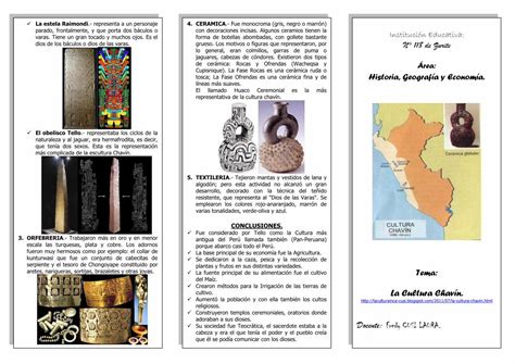 Pdf Cultura Chavin Triptico Dokumen Tips