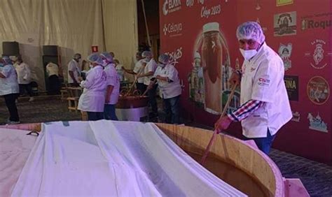 El Dulce De Leche M S Grande Del Mundo En Celaya Tiene El R Cord