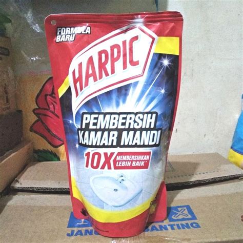 Jual Harpic Pembersih Kamar Mandi Lime Refill 700 ML Shopee Indonesia