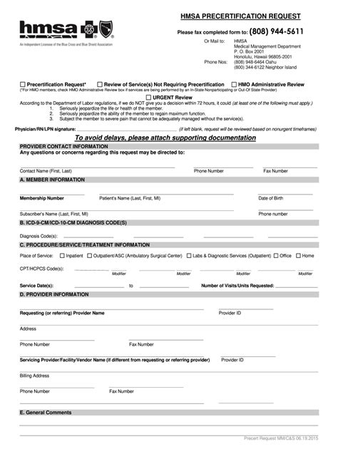 Hmsa Hmo Referral Form Fill Out And Sign Online Dochub