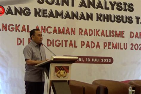 Sinergitas Menangkal Ancaman Radikalisme And Terorisme Di Pemilu 2024