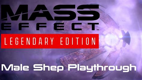 Mass Effect Male Shep Playthrough Part 7 Getting The Normandy Youtube