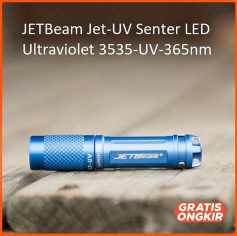 Jual JETBeam Jet UV Senter LED Ultraviolet 3535 UV 365nm Di Lapak Ogah