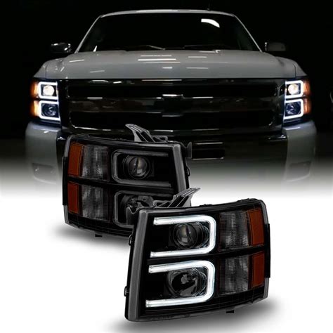 Spyder Chevy Silverado 1500 07 13 2500hd3500hd 07 14 Projector Headlights Led Halo Led