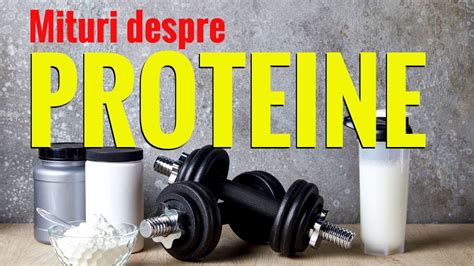 Mituri Despre Proteinele Pentru Sportivi Youtube