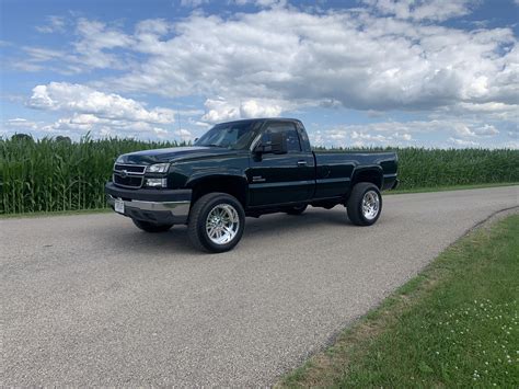 My 2006 Forrest Green single cab Duramax. : r/Duramax