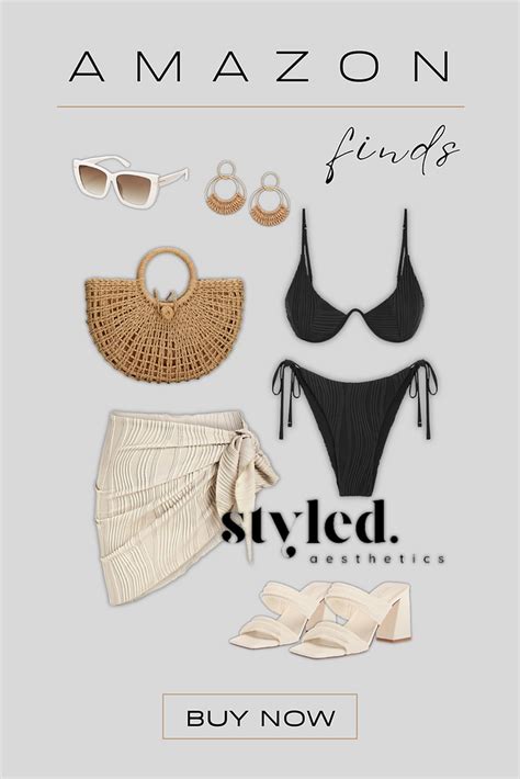 Trendy Styling Tips For Black Ribbed Thong Bikini Set Amazon Finds