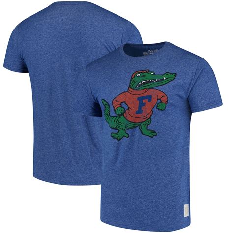 Original Retro Brand Florida Gators Royal Albert School Logo Mock Twist ...