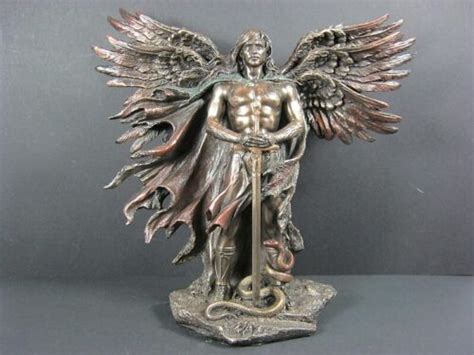 Archangel Metatron 6 Wings 10 316in Bronzed Figureveronese