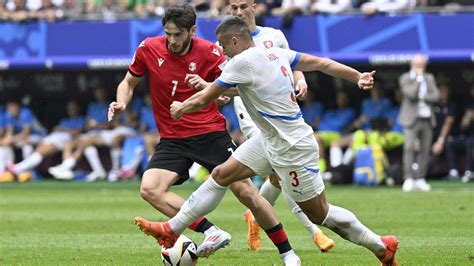 Georgia Czechia Patrik Schick Scores First Goal At Euro To