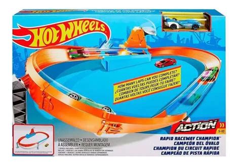 Hot Wheels Pista E Ve Culo Campeonato Reta Gbf Mattel Parcelamento Sem Juros