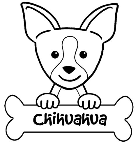 Chihuahua Coloring Pages Best Coloring Pages For Kids